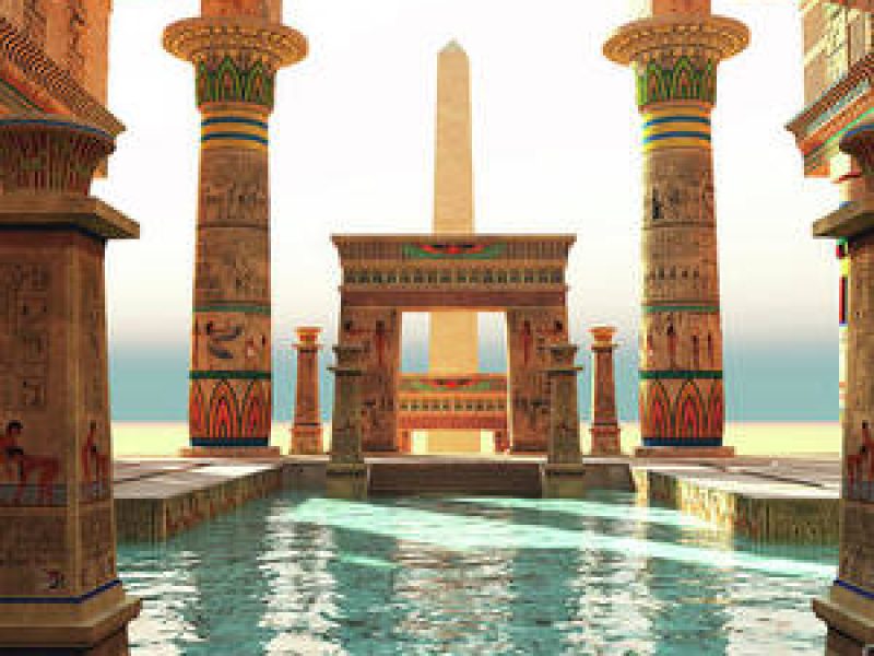 Egyptian Pool "Symbol of Water & Prosbility"