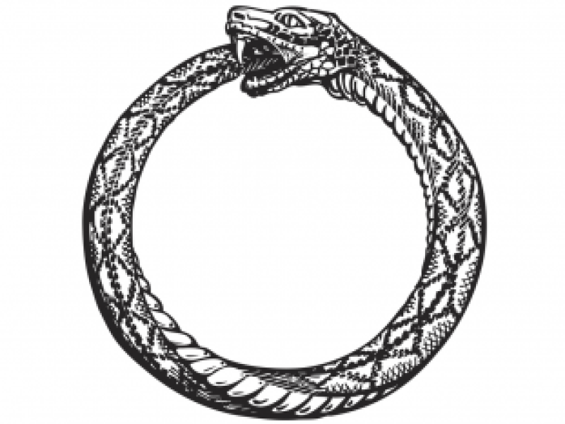 Ouroboros "Symbol of Infinity and Time"