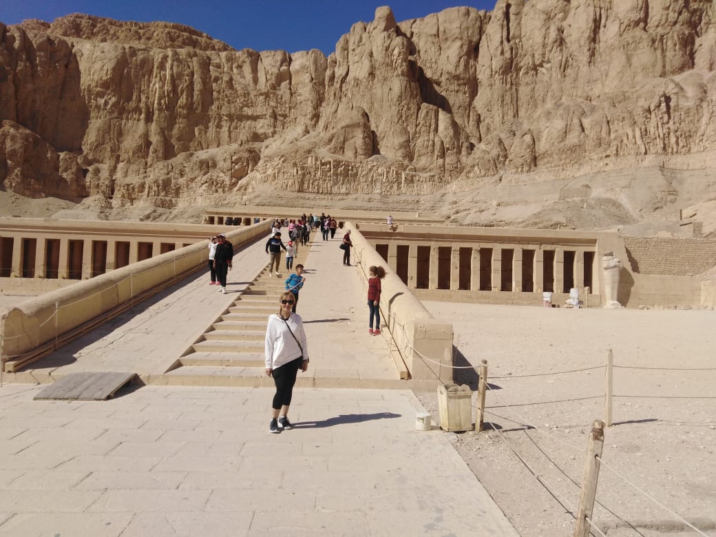 West Bank " Valley of the kings - Queen Hatshepsut - Colossi of Memnon"