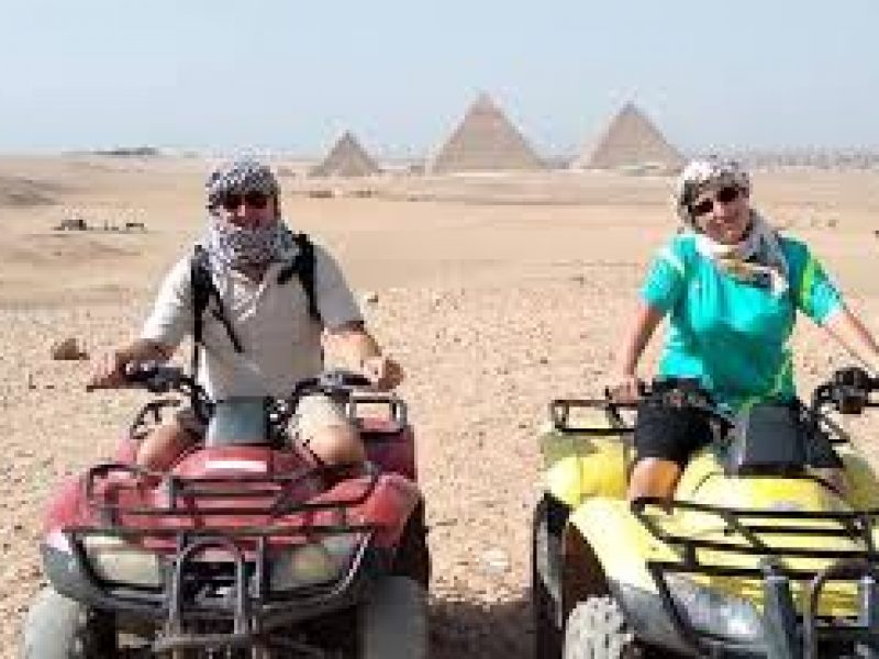 Desert Safari by Quad Bike around Pyramids