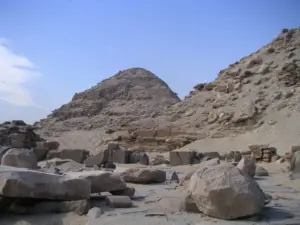 Pyramid of king Khaneferre Neferirkare Kakai