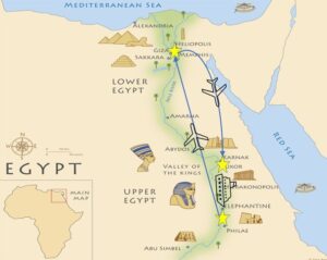 Ancient Egypt Map