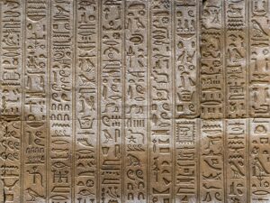 Ancient Egyptian Hieroglyphs Components Ancient Egyptian Hieroglyphs Components