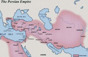 Ancient Egypt Map Under Persian Occupation