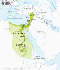 Egypt Map Under Native Rule