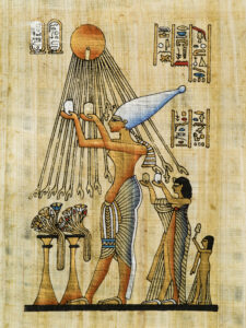 Aten God of the Sun Disk
