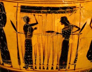 Dedunet Goddess of Textiles and Weaving