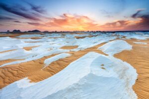 white desert